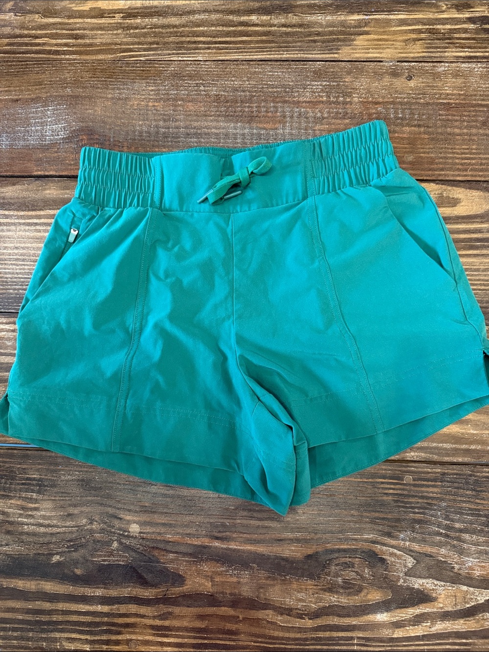 all in motion Teal Elastic Waist Athletic Shorts